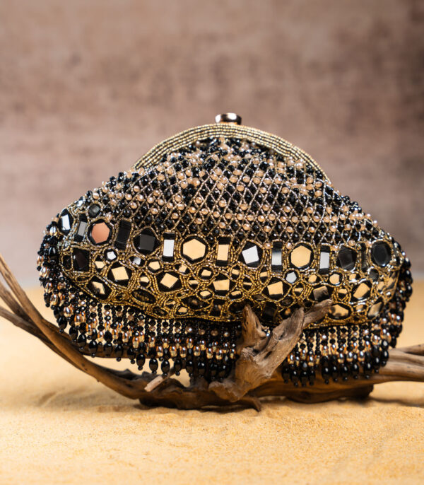 Aynali Clutch Black