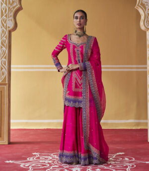 Mala Sharara Set