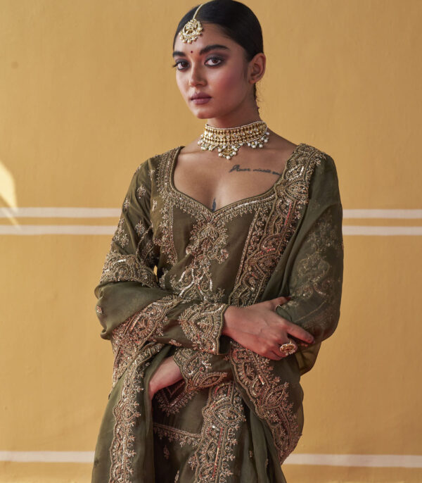 Sadhana Sharara Set - Image 3
