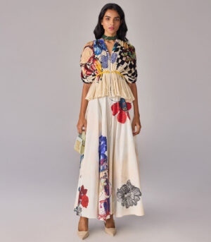 Monica Blouse & Jane Skirts set