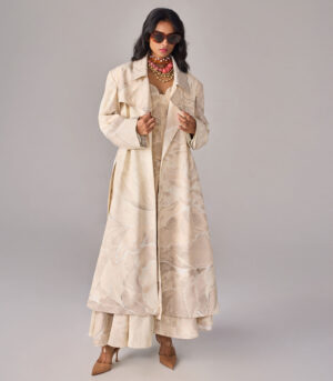 Harper Trench  Agnes Corset  Ziva Skirt