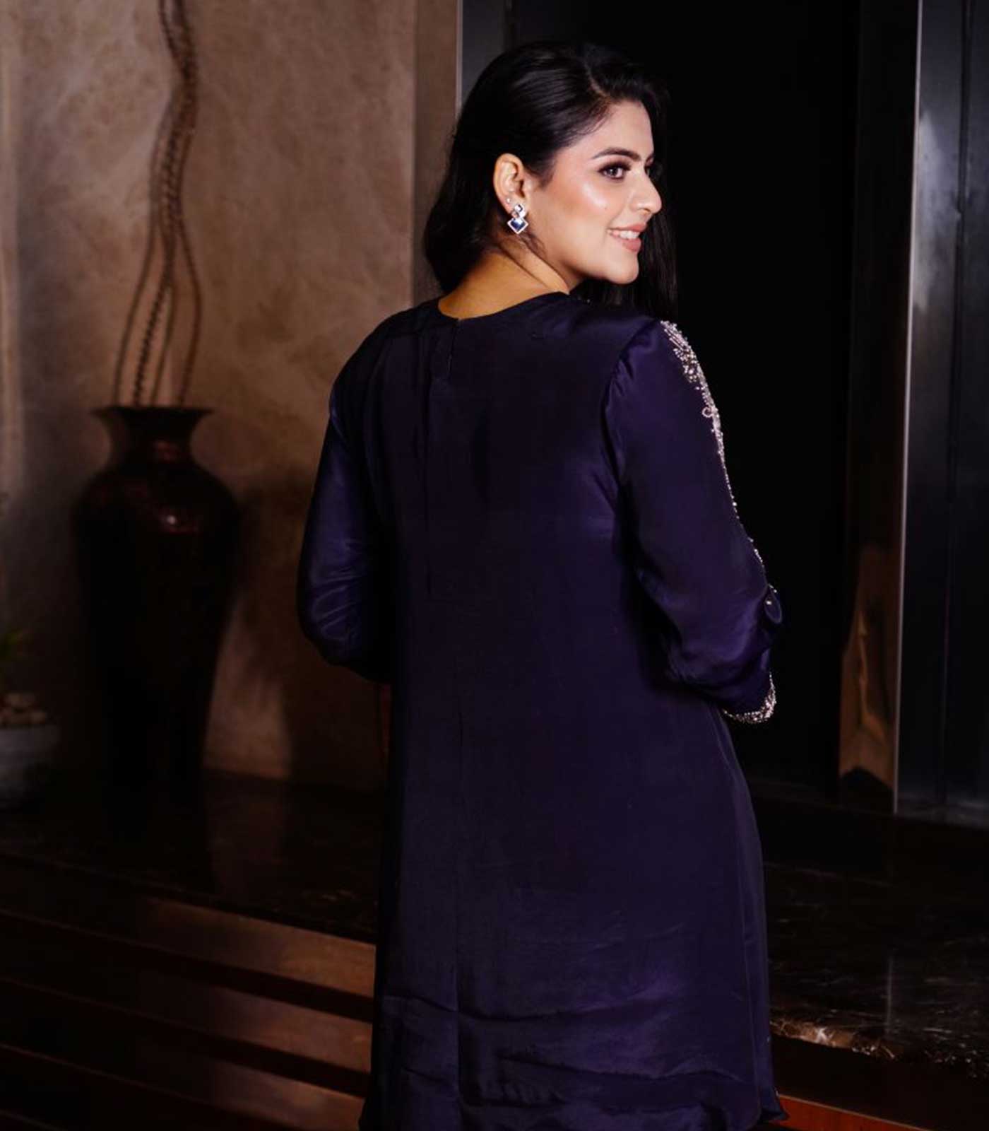 Navy blue Co-ord Set - Image 2