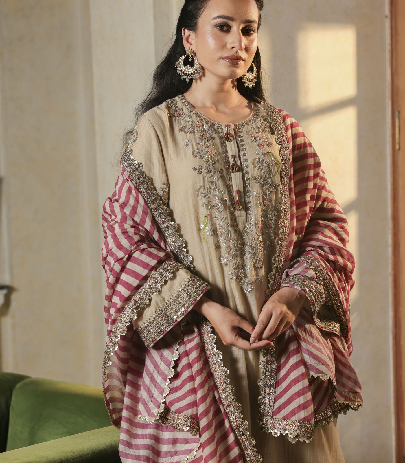 NOOR E SUMMER KURTA SET - Image 2