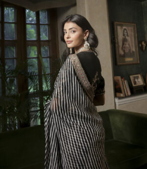 NOOR E SUMMER SAREE SET