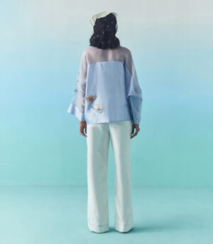 Sky poppy flower top