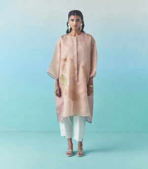 BEADED TROUSERS- IVORY