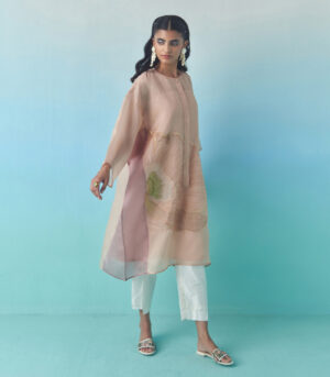 BEADED TROUSERS- IVORY