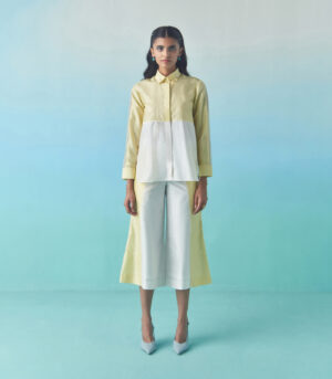 BUTTER IVORY PANELLED CO-ORDS