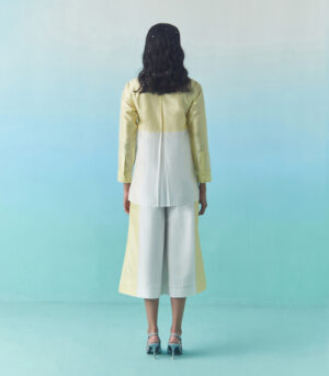 BUTTER IVORY PANELLED CO-ORDS