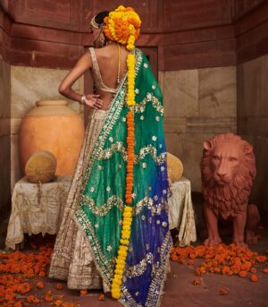 Chaandi Lampi Lehenga