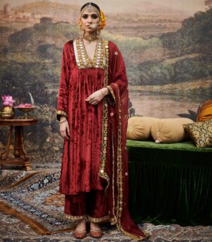 Surkh Shahi Suit
