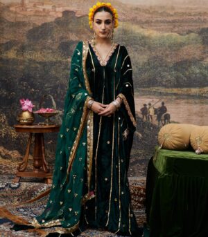 Azal Makhmali Kaftan (Dupatta Excluded)