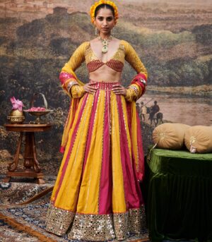 Padma Peet Lehenga