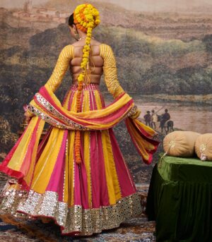 Padma Peet Lehenga