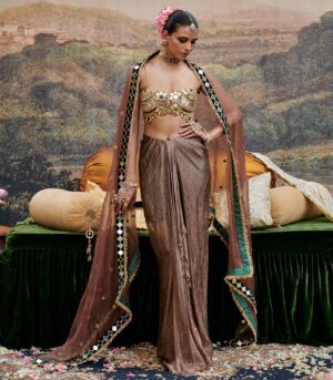 Sheesh Titli Skirt Set