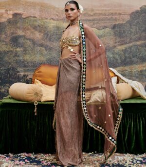 Sheesh Titli Skirt Set