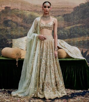 Noor Jahan Lehenga and Veil
