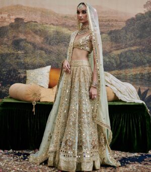 Noor Jahan Lehenga and Veil
