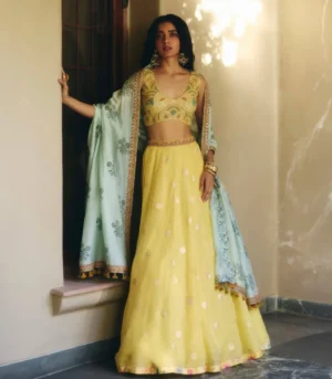 Love Is A Garden Lehenga
