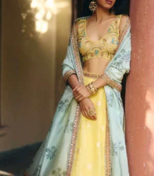 Love Is A Garden Lehenga