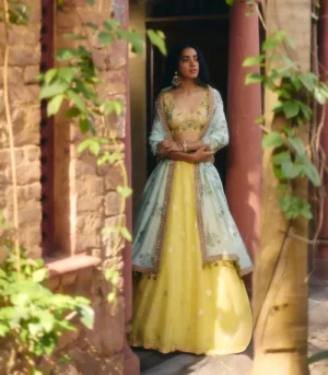 Love Is A Garden Lehenga
