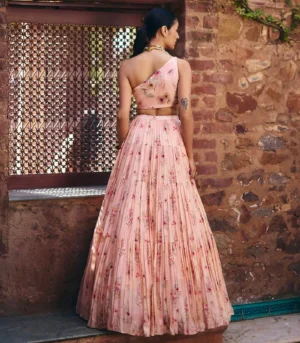 Pink Rose Lehenga
