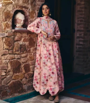 Pink Rose Kurta