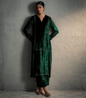 Maaya Green Kurta Set