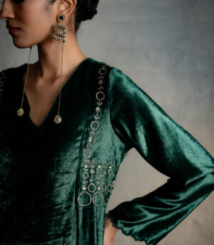 Maaya Green Kurta Set