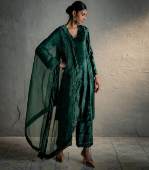 Maaya Green Kurta Set