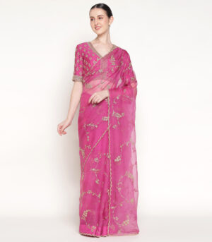 JAMUN VRINDA DORI SAREE