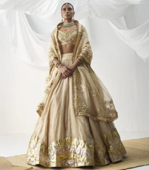 Son champa Lehenga set