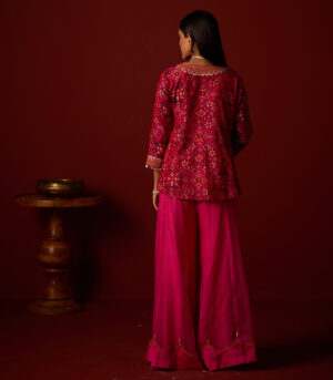 Patola Peplum Jacket With Marodiwork