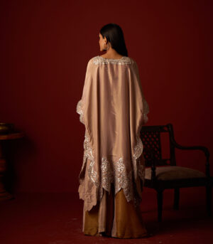 Tissue Mirrorwork Cape