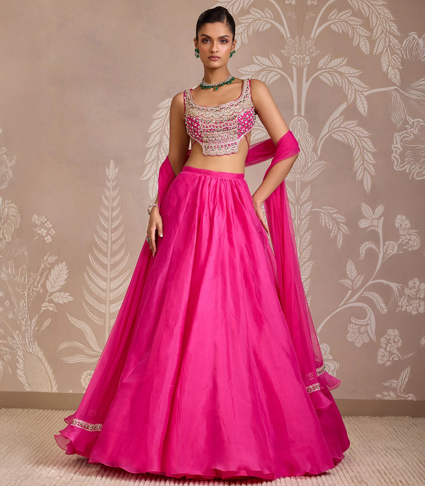 Floret lehenga set