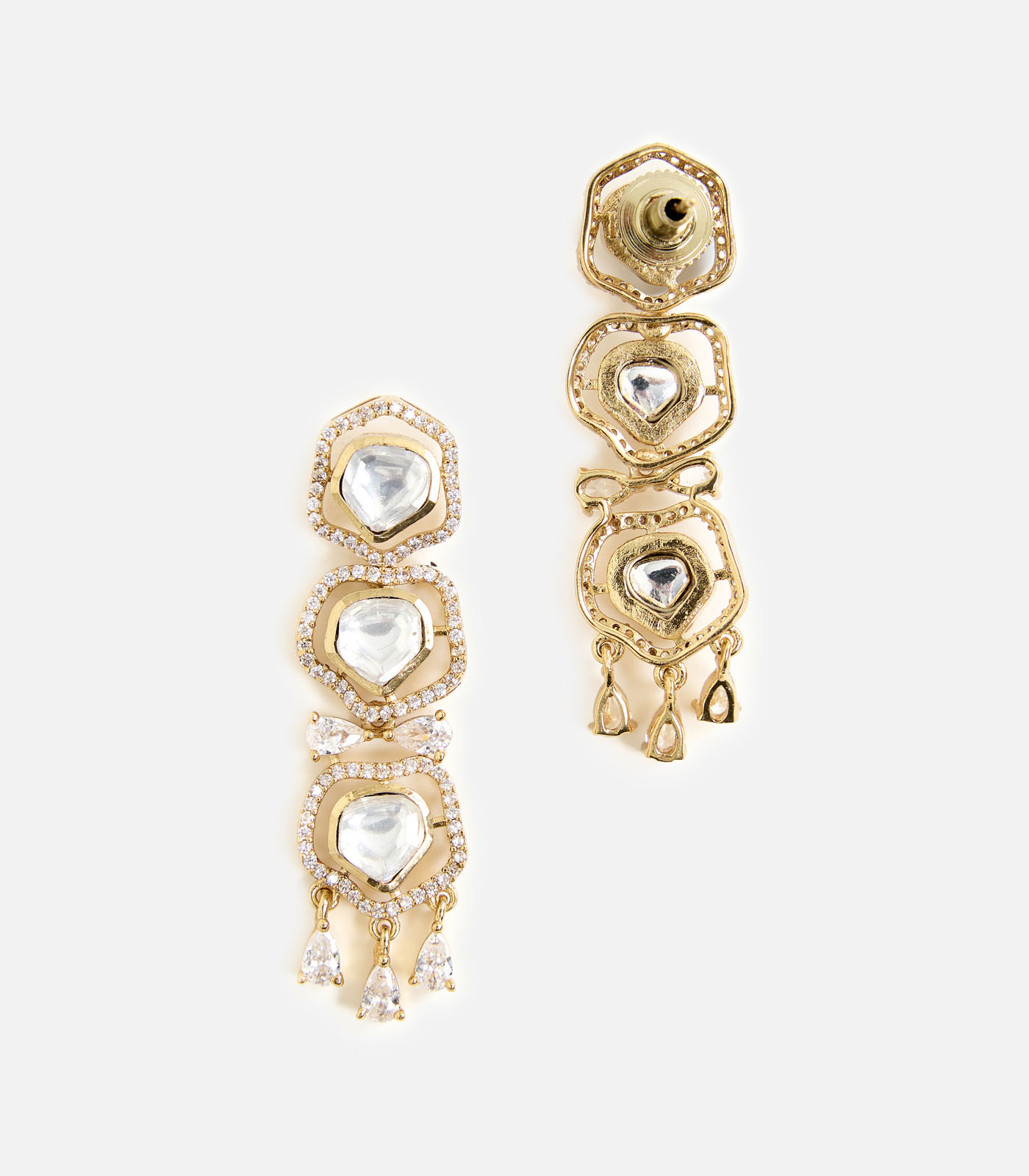 Gold-Plated Kundan Choker Set - Image 5