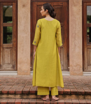 Citrine Applique Bloom Co-ord set