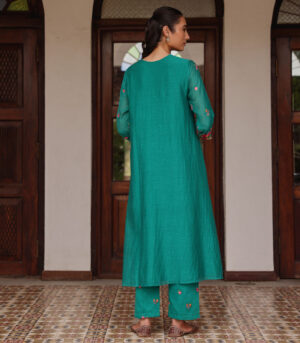 Teal Bloom Co-ord Set