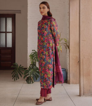 Amethyst Bloom Kurta Set
