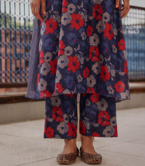 Indigo Bloom Co-ord Set