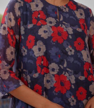 Indigo Bloom Co-ord Set