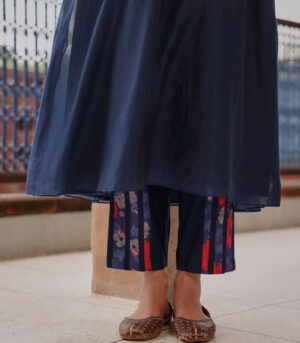 Indigo Applique Bloom Co-ord Set