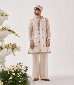 Phiran Kurta With Flare Pants