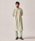 handeri Handloom Kurta paired with Pyjama Pants