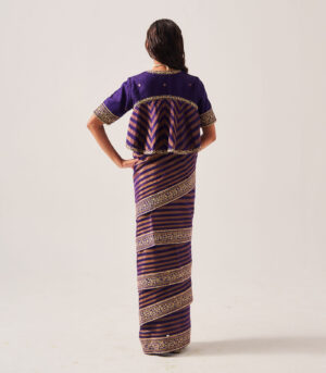 Saree with Stitched Blouse