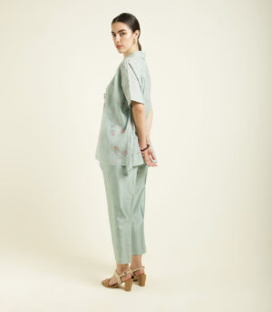 MINT KAFTAN SHIRT