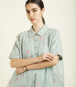 MINT KAFTAN SHIRT