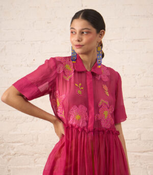 Wildflower Aplplique Jacket Set