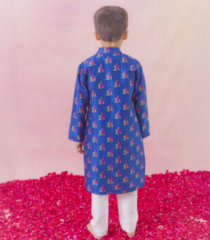 Neela Kurta With Pants