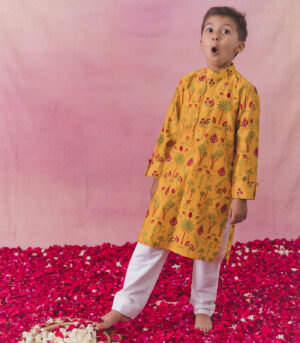 Haldi kurta Set